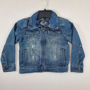 Urban Republic Boys Denim Jacket Distressed New With Tags Sizes 4 thru 7